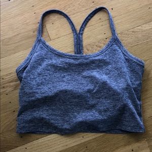 Space dye Slim Racerback Sz M beyond Yoga Crop